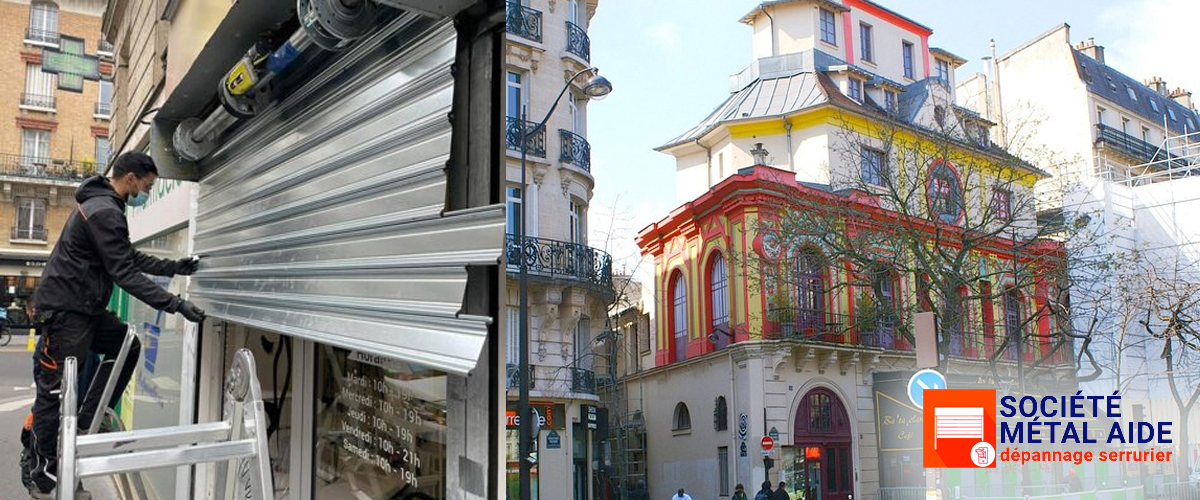 Déblocage Rideaux métalliques Paris 11 (75011)