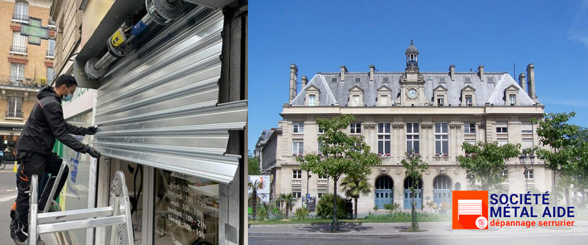 Déblocage Rideaux métalliques Paris 13 (75013)