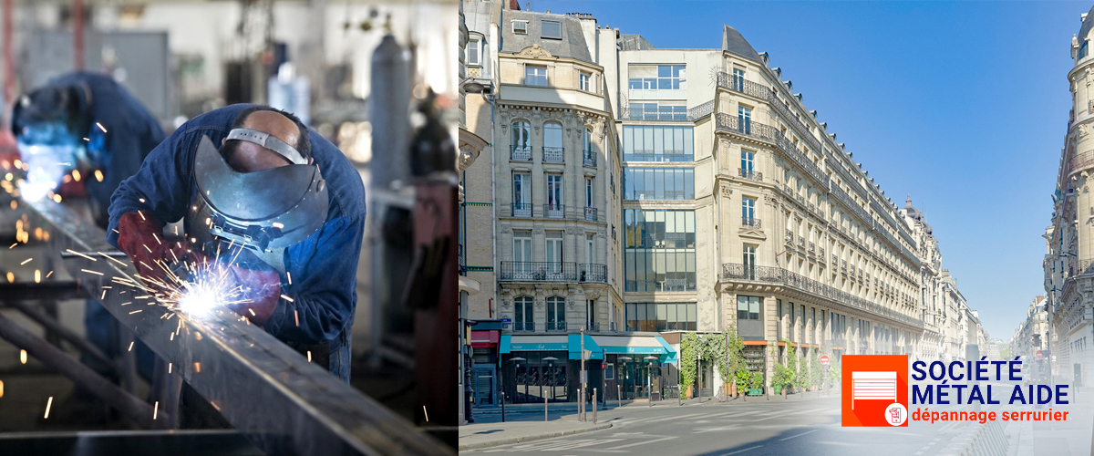 Fabrication Rideaux métalliques Paris 2 (75002)