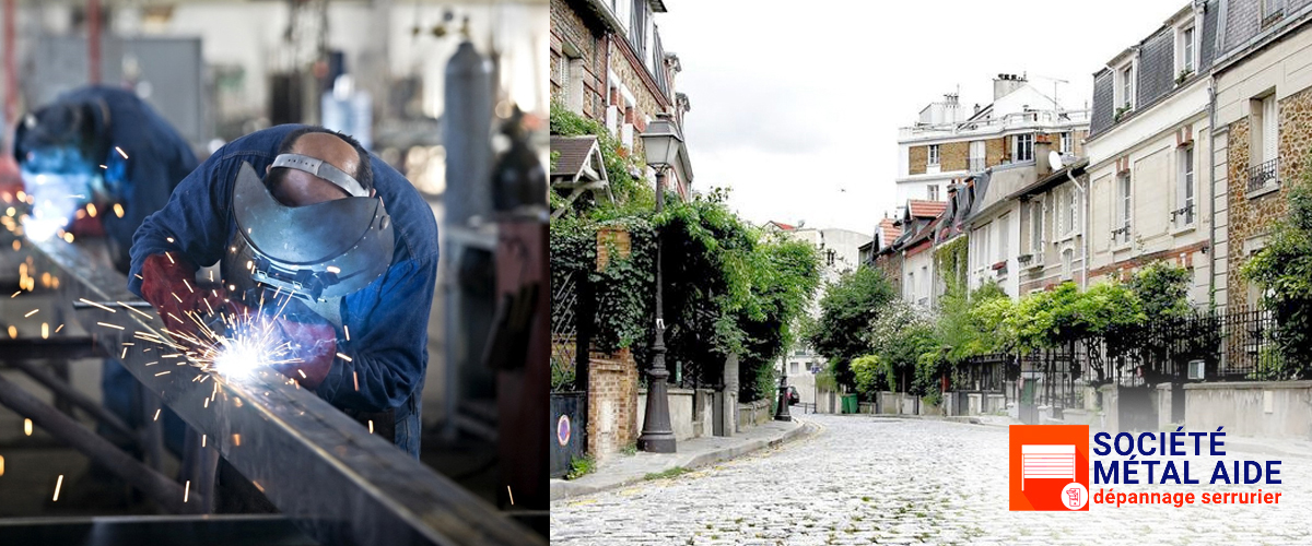 Fabrication Rideaux métalliques Paris 20 (75020)