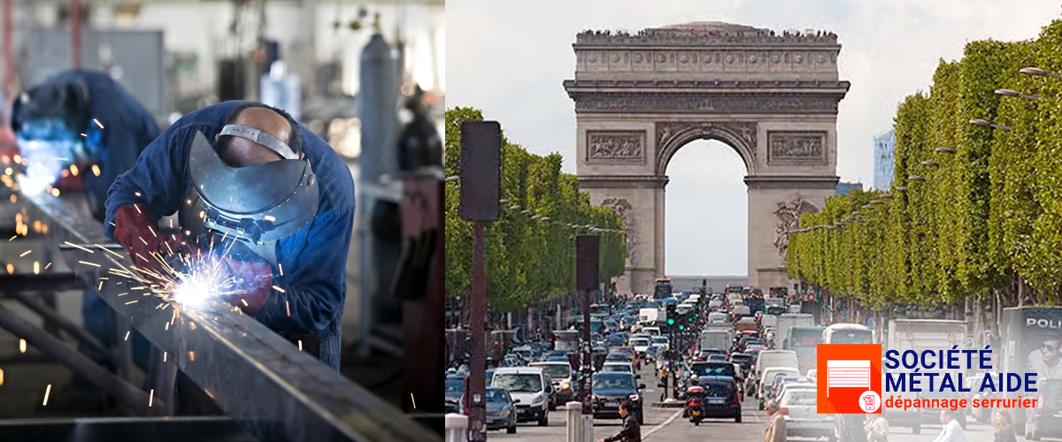 Fabrication Rideaux métalliques Paris 8 (75008)