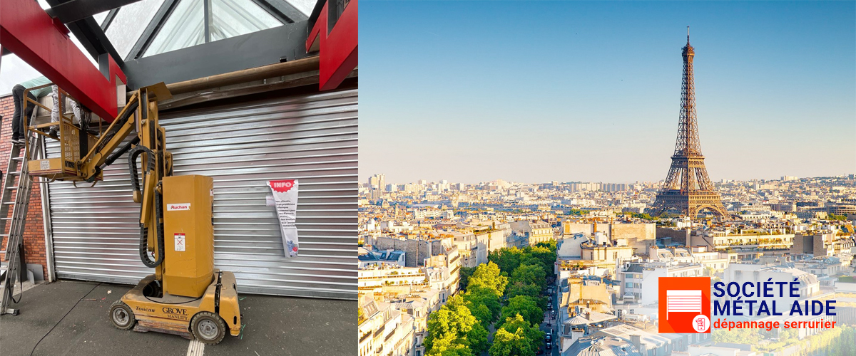 Installation Rideaux métalliques Paris (75)