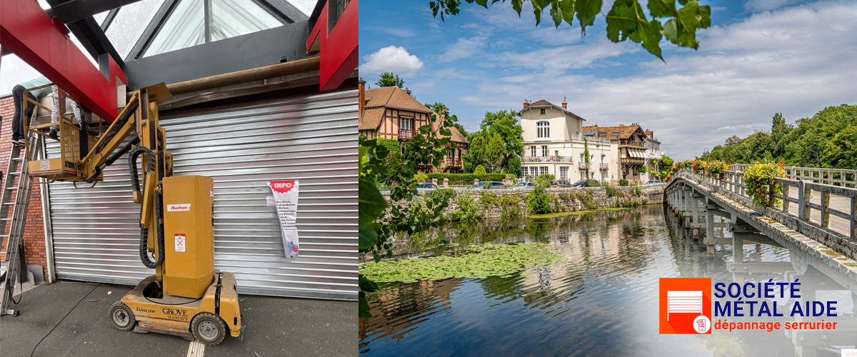 Installation Rideaux métalliques Seine-et-Marne (77)
