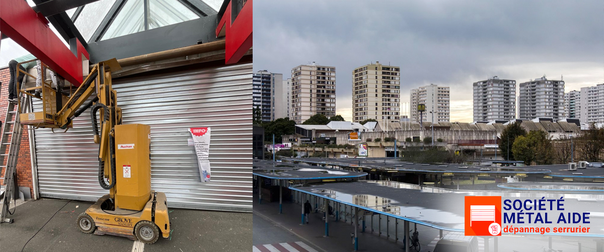 Installation Rideaux métalliques Seine-Saint-Denis (93)