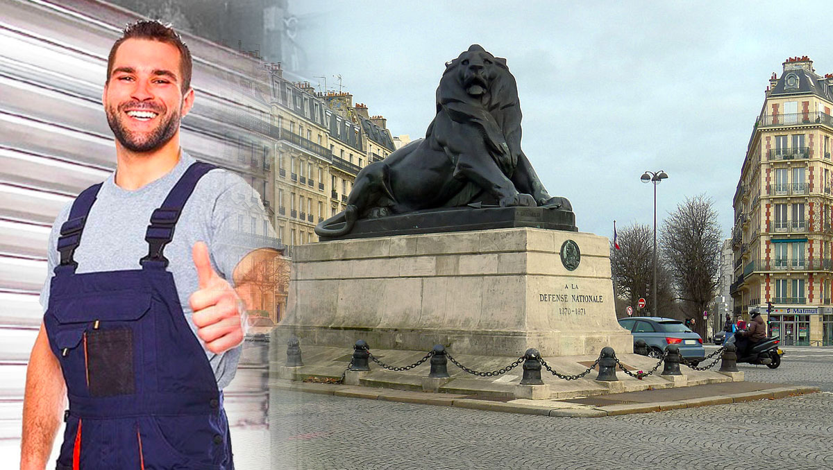 Réparation Rideaux métalliques Paris 14 (75014)