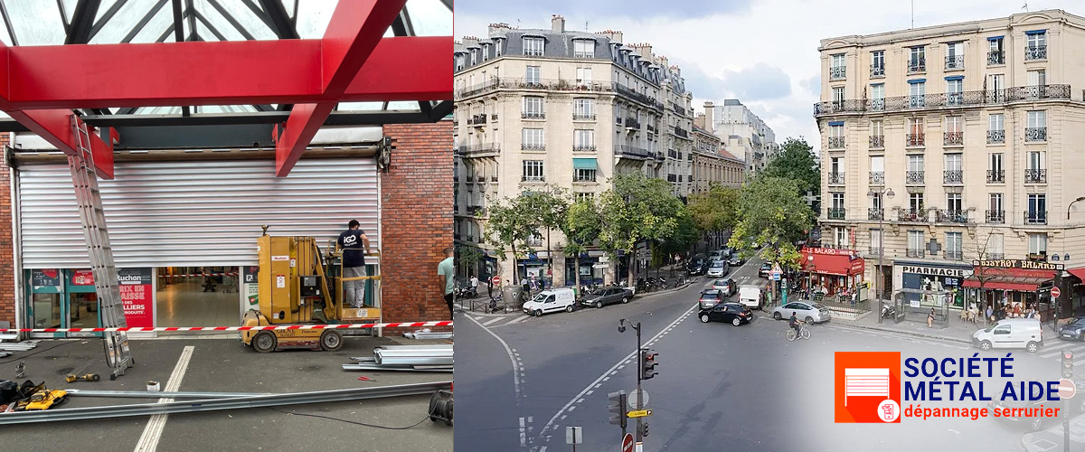 Réparation Rideaux métalliques Paris 15 (75015)