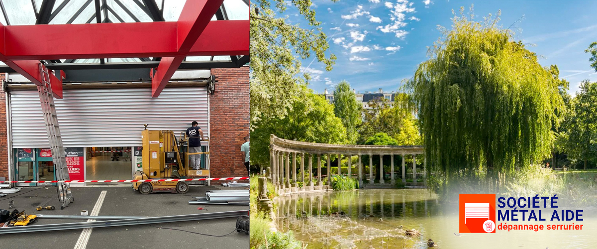 Réparation Rideaux métalliques Paris 17 (75017)