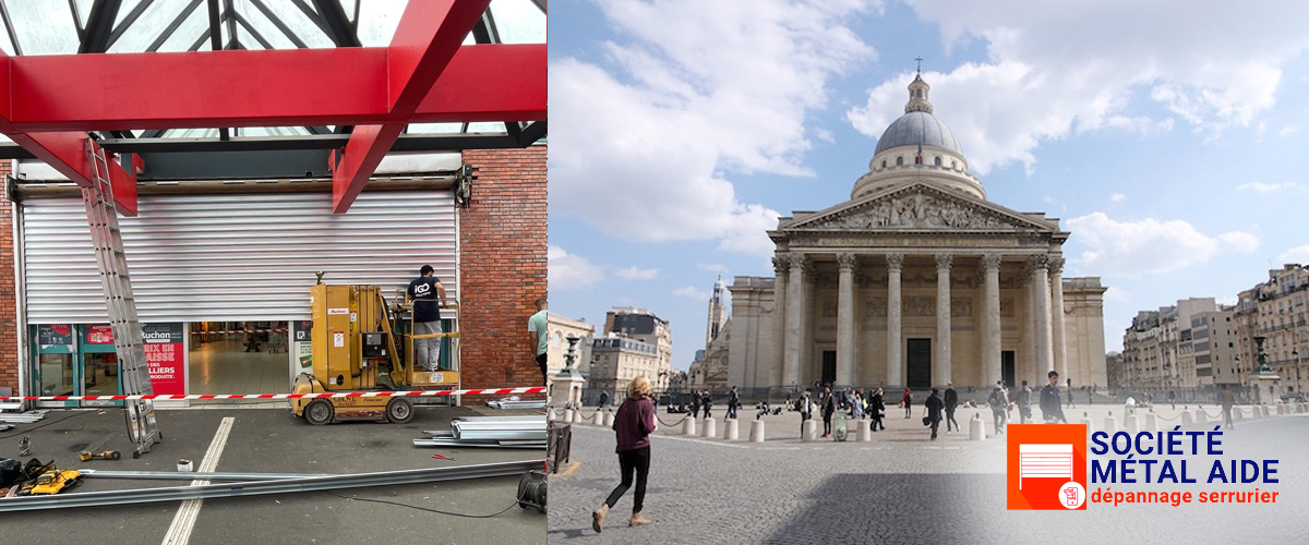 Réparation Rideaux métalliques Paris 5 (75005)