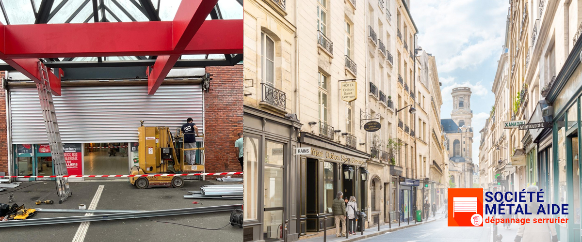 Réparation Rideaux métalliques Paris 6 (75006)