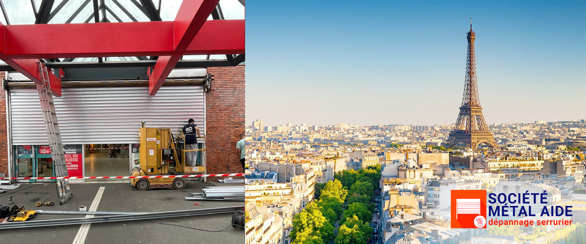 Réparation Rideaux métalliques Paris (75)