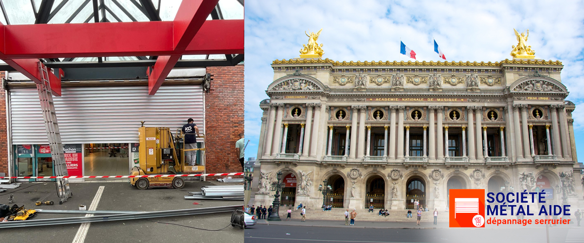 Réparation Rideaux métalliques Paris 9 (75009)