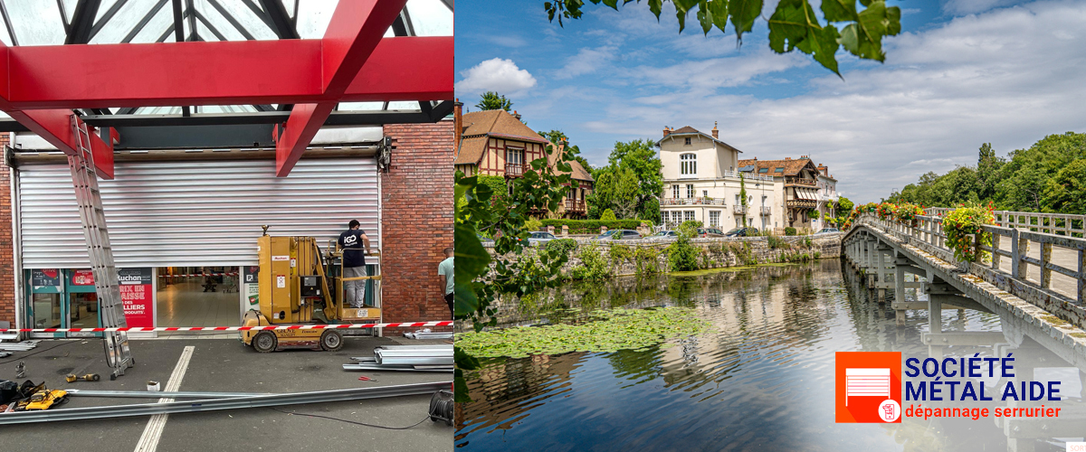 Réparation Rideaux métalliques Seine-et-Marne (77)